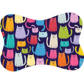 Tapete para Comedouro Pet Antiderrapante Formato Ossinho 29cm x 43cm