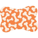 Tapete para Comedouro Pet Antiderrapante Formato Ossinho 29cm x 43cm