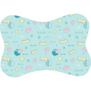 Tapete para Comedouro Pet Antiderrapante Formato Ossinho 29cm x 43cm