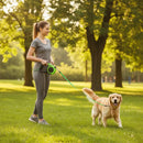Guia Retrátil 5 Metros com Trava de Segurança para Cães e Gatos