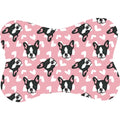 Tapete para Comedouro Pet Antiderrapante Formato Ossinho 29cm x 43cm