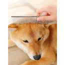 Pente Aço Inox 61 Dentes para Escovar Pelos de Cães e Gatos