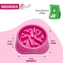 Comedouro Lento Educador Antiengasgo para Cães e Gatos