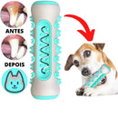 Mordedor Dental 3 em 1 Anti-Tártaro para Cães - Azul
