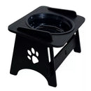 Comedouro Bebedouro Elevado com Tampas para Cães e Gatos
