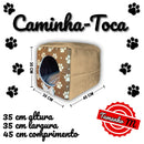 Casinha Toca Iglu 2 em 1 para Cães e Gatos