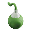 Bola Giratória Elétrica Anti-Ansiedade para Cães e Gatos - verde cauda curta