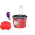 Kit Vermelho com Tampa Preta