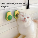 Brinquedo Abacate Antiestresse com Catnip para Gatos