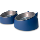 Comedouro Elevado Cachorro Gato Bebedouro Ração Água 250ml Orelha Fofo Luxo Unidade e Kit Com 2