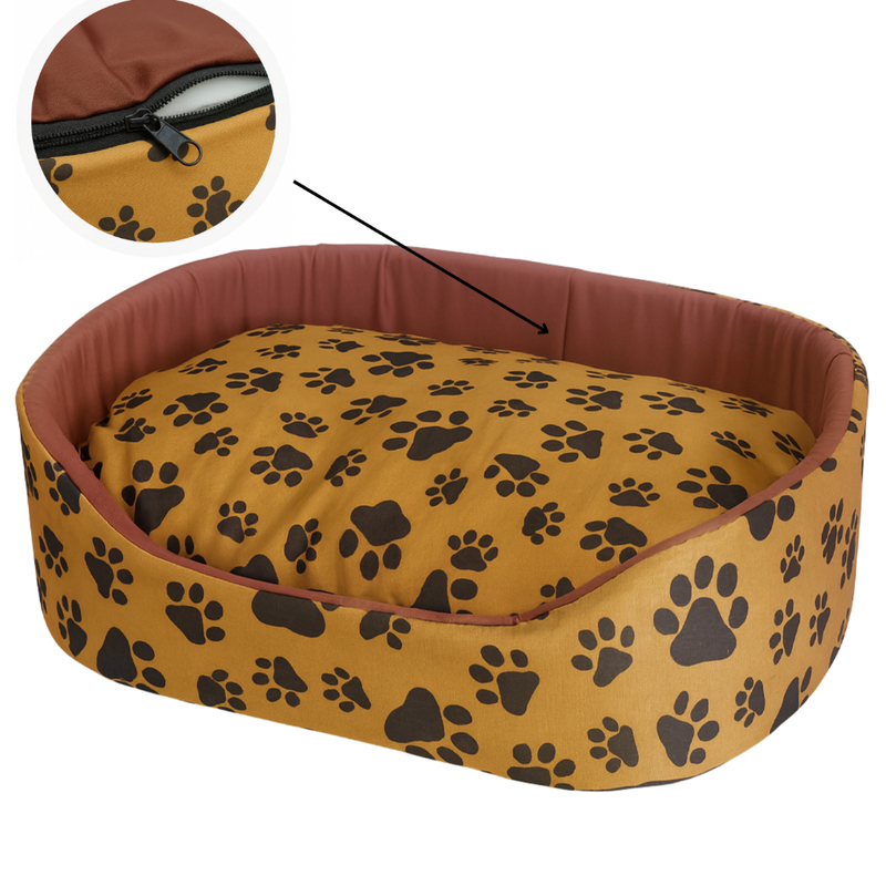 Cama Pet Europa Acolchoada para Cães e Gatos Pequenos