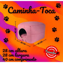 Casinha Toca Iglu 2 em 1 para Cães e Gatos