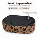 Cama Pet Cachorro Gato Pequeno Europa P Lavável com Zíper Fundo Impermeável Macia Espuma D23