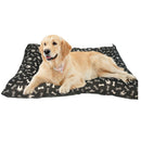 Cama Pet Impermeável com Zíper para Cães e Gatos - Preto