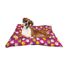 Cama Pet Impermeável com Zíper para Cães e Gatos - Rosa