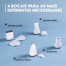 Máquina de Tosa Elétrica Profissional Pet 4 em 1 Bivolt