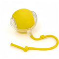 Bola Giratória Elétrica Anti-Ansiedade para Cães e Gatos - amarelo