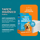Tapete higiênico descartável 60x60cm